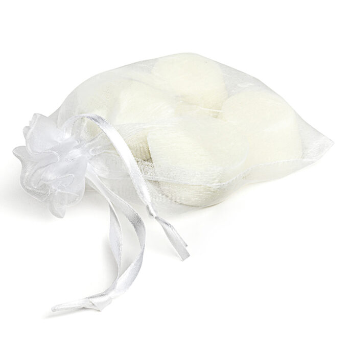 Galets de cire au musc blanc