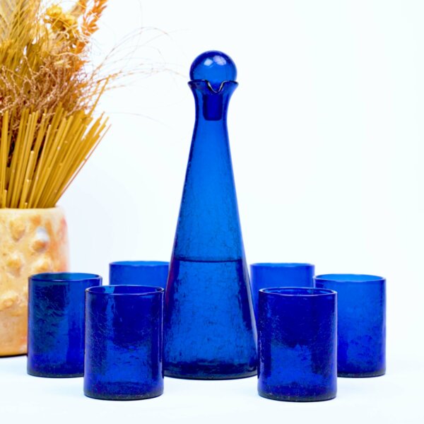 Pack Kara Craquelé Bleu foncé