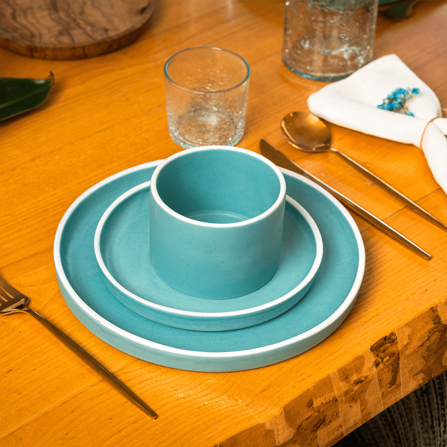 Service de table Rafraf Vert