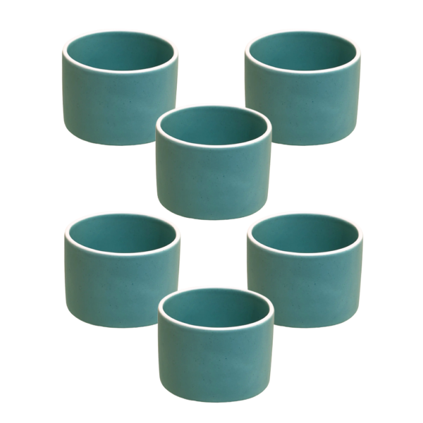 Série de 6 Bols Rafraf Vert