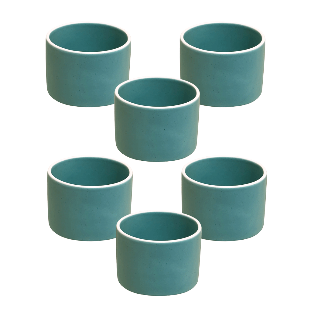 Série de 6 Bols Rafraf Vert